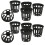 Durable Plastic Planting Baskets - 10pcs Perfect for Hydroponic Systems 14