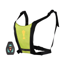Gilet LED pour le cyclisme nocturne avec feux clignotants équipement de sécurité haute visibilité pour les cyclistes