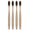 Toothbrush Comfortable Soft Bristle Bamboo Anti 11