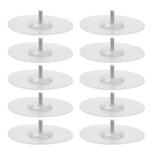10PCS Strong Adhesive Disc Punch Free Waterproof