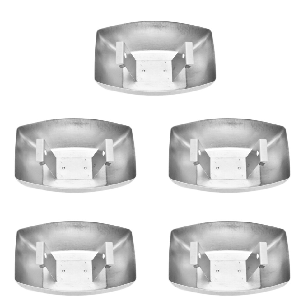 5pcs Range Hood Oil Box Adjustable Stainless Steel