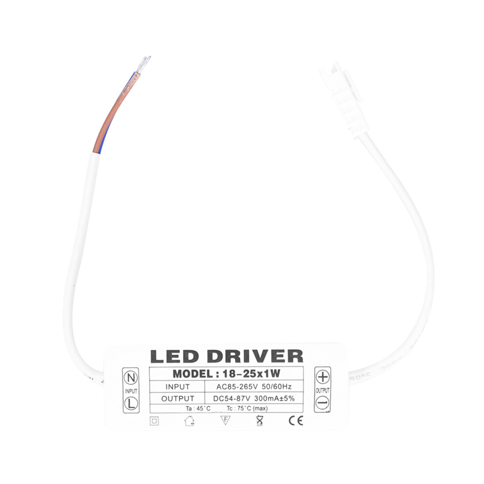 18Â25X1w Led Driver Constant Current 300Ma Input 9469363197016