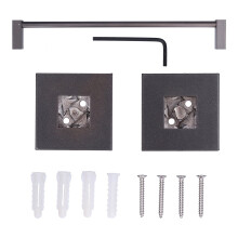 Slippers Rack Grey Wall Mounted Hanging Shoe