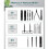 23 Pcs Nail Clippers Set Black Stainless Steel 13