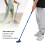 Putter rétractable bleu avec échelle 20.9-36.6in 7