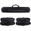 Pool Cue Case with Shoulder Strap, Durable Pool Cue Bag for Billiard Sticks, Protective Storage Carrier, Black 4