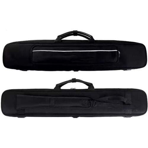 Pool Cue Case with Shoulder Strap - Durable Protective Bag for Billiard Sticks - Storage Carrier with Adjustable Size 1