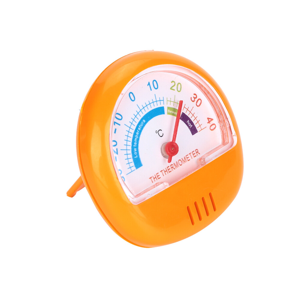 Yellow Refrigerator Freezer Thermometer Large Dial