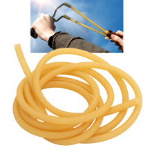 Latex-Gummiband 2 Meter Hoch Elastische Natürliche Gummischlauch für Schleudern, Outdoor-Jagd, Fitnessübungen