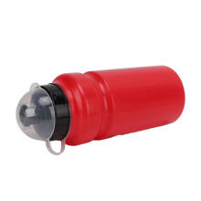 Bouteille de sport 500 ml 7 cm 19 cm rouge antidérapante pour vélo