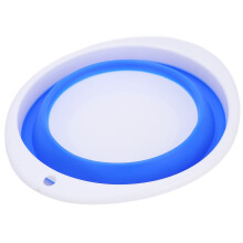 Bacinella pieghevole 26x23x8cm Portatile Plastica Gomma