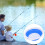 Folding Portable Plastic Rubber Washing Basin 26x23x8cm 16