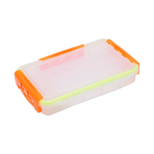 Boîte à leurres transparente en PVC, petite, 275x170x52mm, 360g