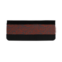 Protezione chainstay in neoprene per bicicletta, spessore 4 mm, 25x10 cm, rossa