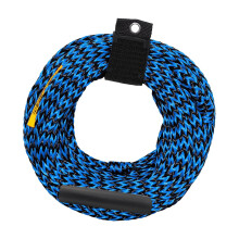Tow Harness Heavy Duty Towable Tube Rope for Water Skiing, 60ft Length, 3,600 lbs Strength, Blue Color