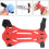Arm Protection for Training, Forearm and Wrist Support, Red Color, Adjustable Size, Durable Material 4