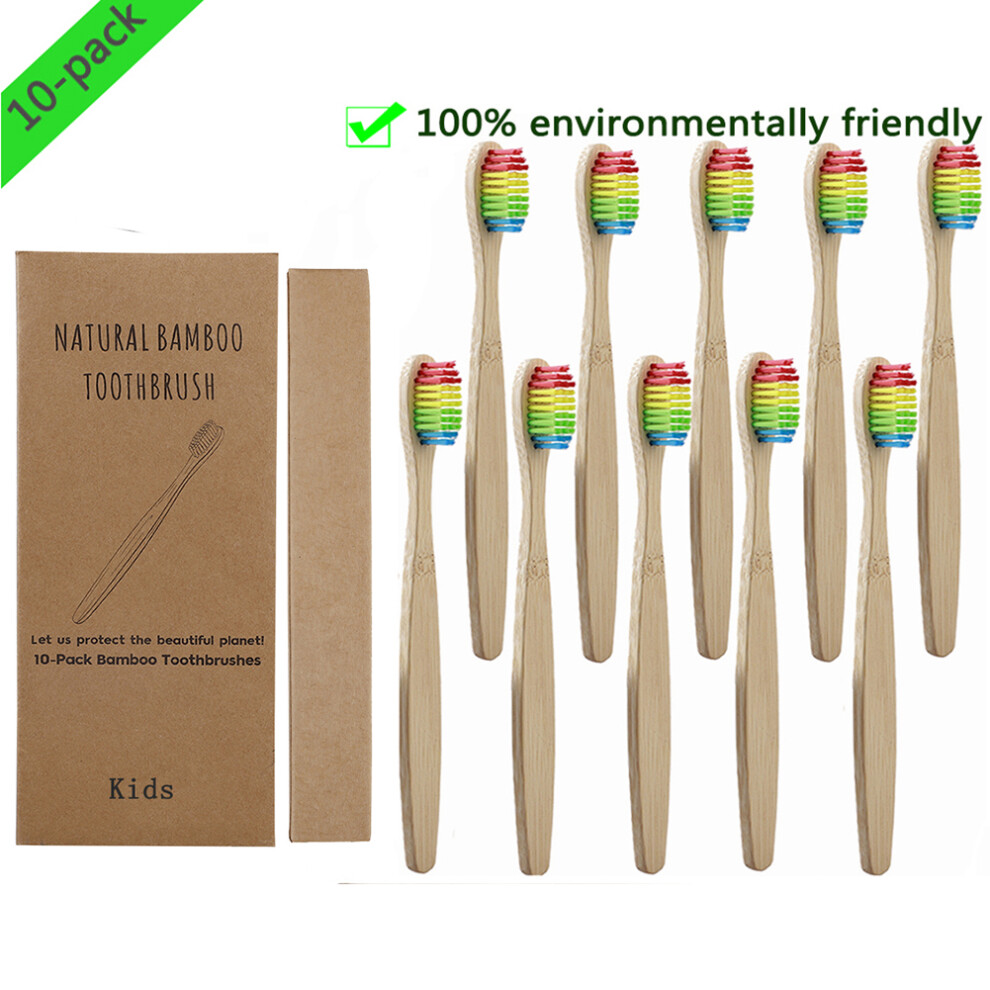 10PCS Toothbrushes Soft Bristle Remove Surface