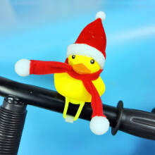 Weihnachtlicher gelber Ente mit Hut und Schal Spielzeugauto Anhänger Autoschmuck Geschenk