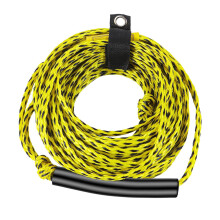 Tow Strap Heavy Duty 60 ft Tow Hose Rope for Tubing Diving Skimboards Kiteboards Surfboards Wakeboarding Yellow