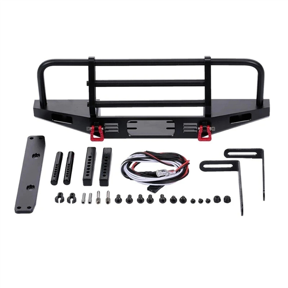 Durable Front Bumper For 1/10 Axial TRX4 Crawler Black Replacement-image-OPC-PJQT2HJ-NEW