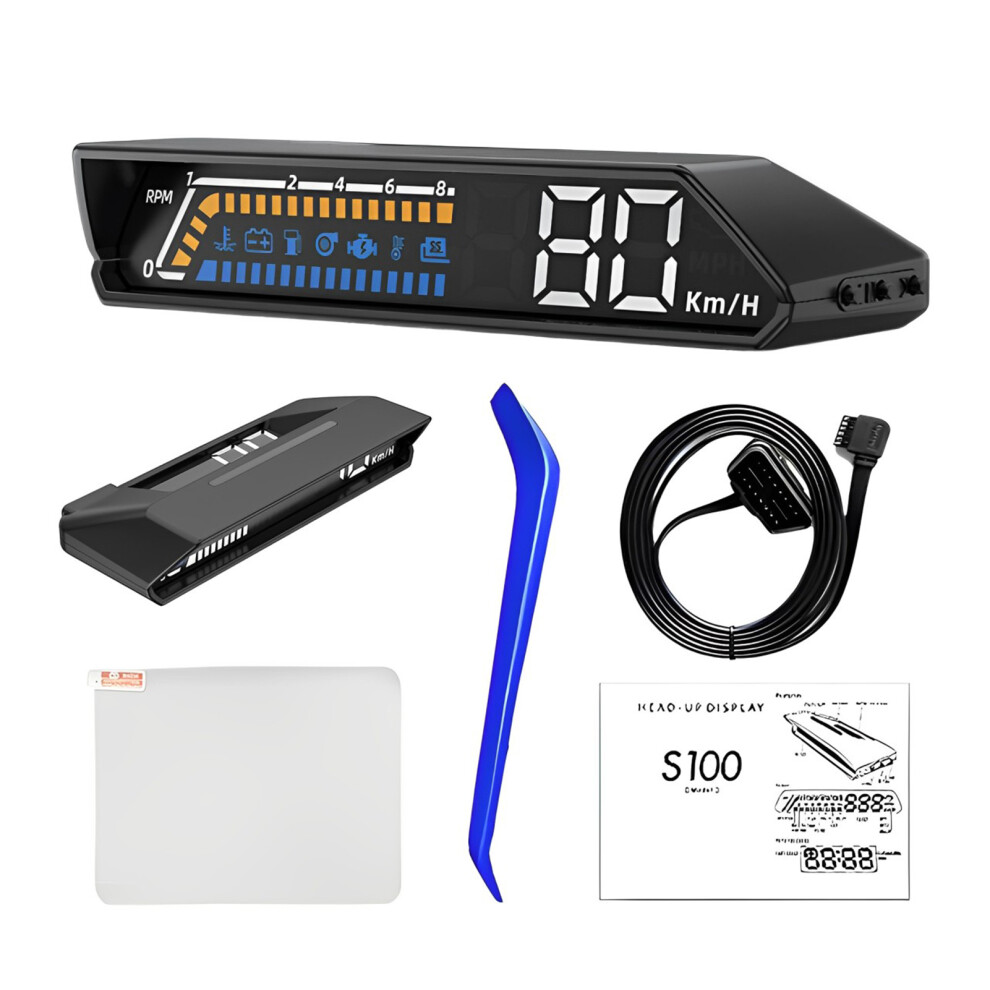ABS OBD Gauge Display Hud Head Up Display HUD Multifunctional Smart-image-OPC-PJQT2SB-NEW