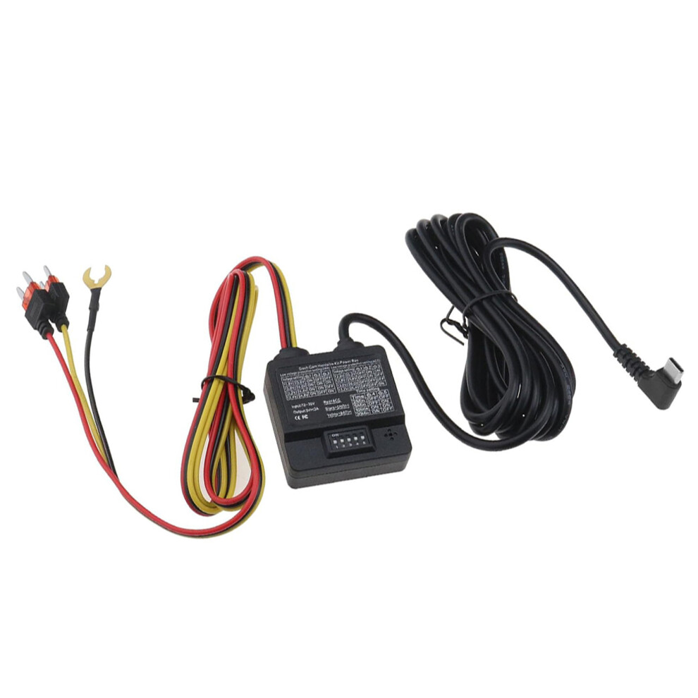 ABS Car Dash Cam Power Hardwire Kit Driving Recorder Power Cord-image-OPC-PJQT2WB-NEW