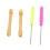 Doll Hair Root Holder Tools with 2 Awls Alloy 4