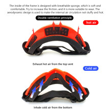 Motorradbrille Motocross-Brille Dirtbike-Brille ATV-Brille Fahrbrille MTB-Rennschutzbrille
