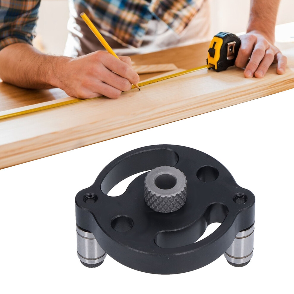 Adjustable Aluminum Alloy Drill Positioner For Precise Woodwork Drilling 7891343254181