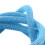 Cordon de strass 1 pièce 6 mm bleu clair 120 cm 9