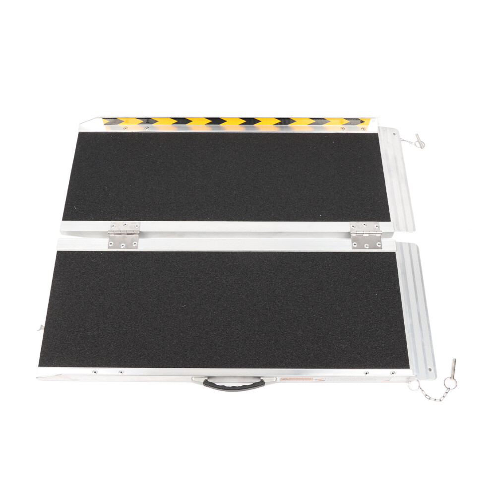 Aluminum Alloy Folding Wheelchair Ramp Portable