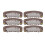 100pcs 6 Teeth Wig Clips 3.2cm U Shape Hair 9