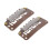 100pcs 6 Teeth Wig Clips 3.2cm U Shape Hair 4