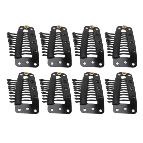 100pcs Hair Extension Clips Multipurpose 38mm 10 2