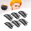 100pcs Hair Extension Clips Multipurpose 38mm 10 12