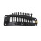 100pcs Hair Extension Clips Multipurpose 38mm 10 15