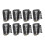 100pcs Hair Extension Clips Multipurpose 38mm 10 2