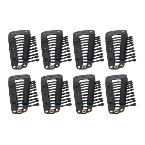 100pcs Hair Extension Clips Multipurpose 38mm 10 1