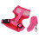 Pet Chicken Traction Rope Pink Adjustable Walking Strap Durable Material 15
