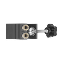 Kit localizzatore di fori obliqui a 15, 313 g, nero, 7,5x4 cm