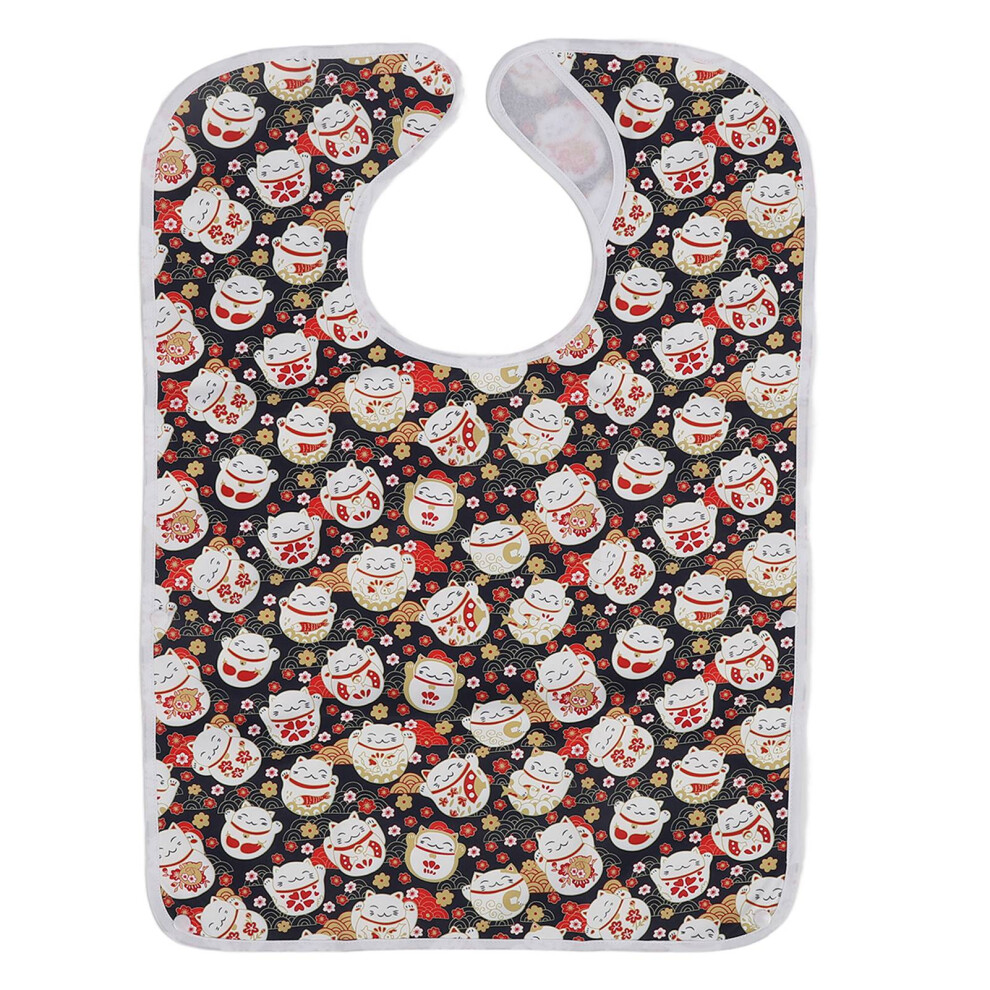 Eating Adults Bib Waterproof Reusable 3 Layers