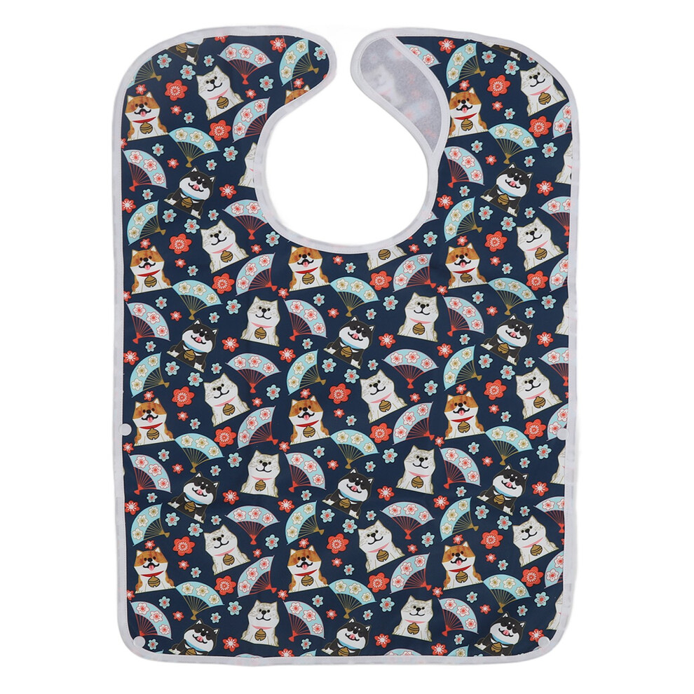 Eating Adults Bib Waterproof Reusable 3 Layers