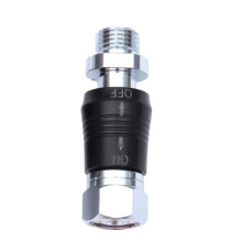 Low Pressure Quick Connect Pressure Valve Plug Dive Regulator Adapter 9/16 Thread Connection with Switches