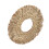 Straw Plaited Hanging Mirror Decoration Retro 4