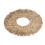 Straw Plaited Hanging Mirror Decoration Retro 7