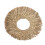 Straw Plaited Hanging Mirror Decoration Retro 14