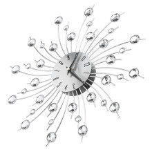 Gusseisen Vintage Wanduhr Stille, Nicht tickende Dekorative Uhr für Schlafzimmer, Küche, Büro