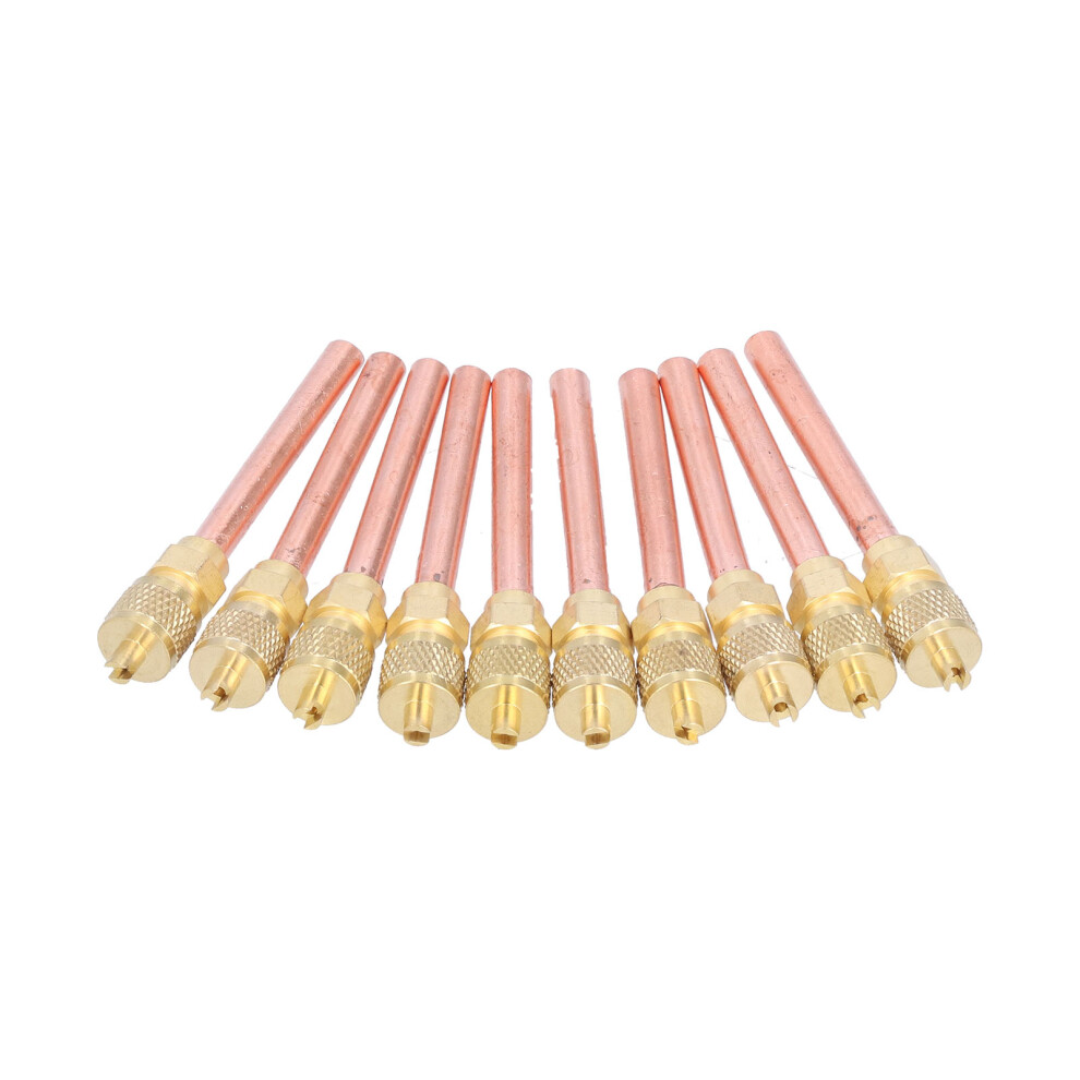 10Pcs 1/4Sae Hvac Brass Check Valves For R22 R12 R134 Refrigeration 9421343264071