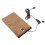 Modèle USB-3 Mitaines chauffantes 22,5x13 cm Marron 13