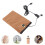 Modèle USB-3 Mitaines chauffantes 22,5x13 cm Marron 14